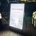 LED A-Frame Backlit